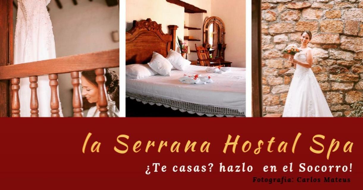 La Serrana Hostal Spa Socorro Exteriér fotografie