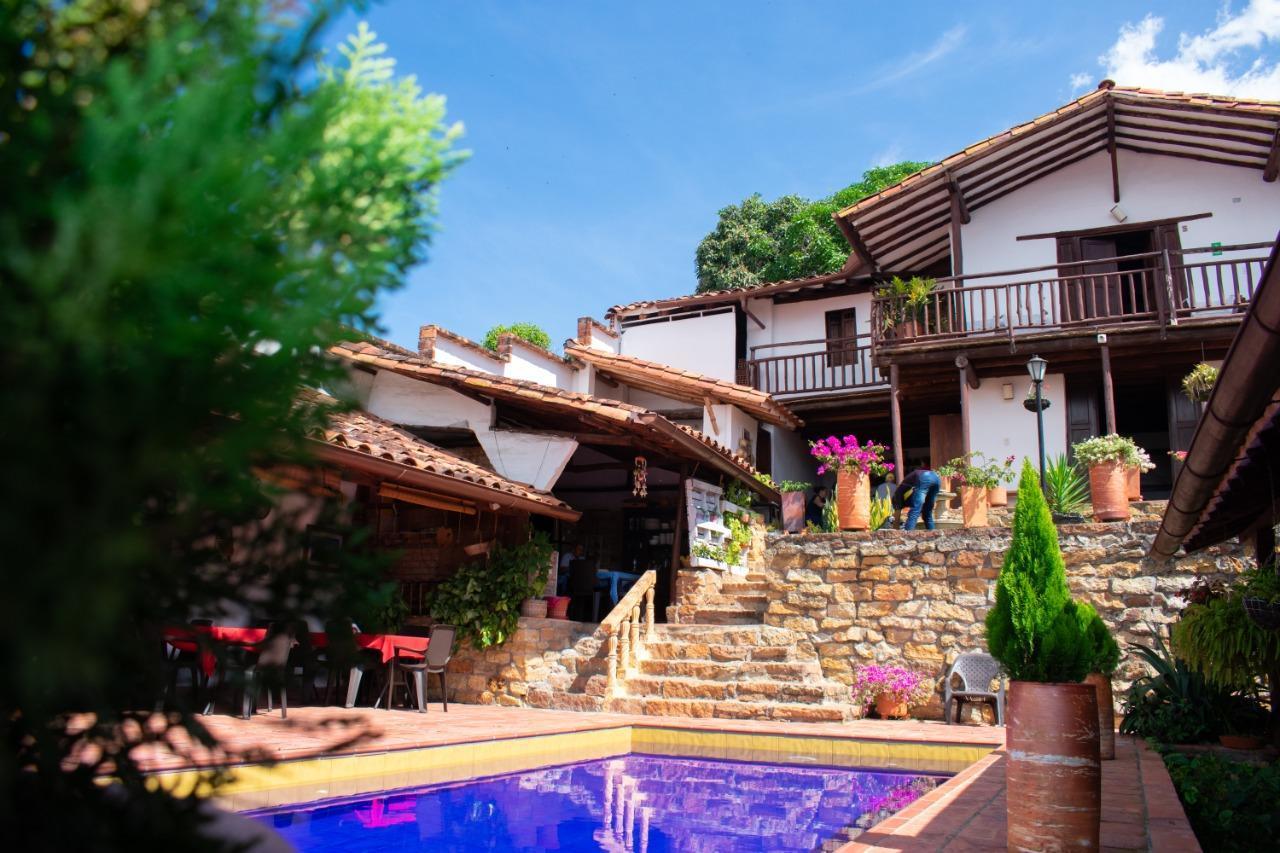 La Serrana Hostal Spa Socorro Exteriér fotografie